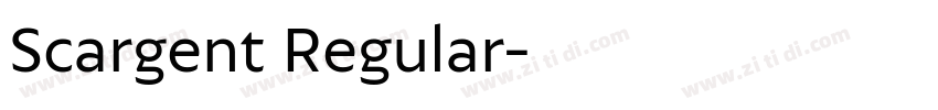 Scargent Regular字体转换 Scargent Regular字体转换